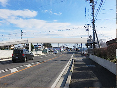 6月8日 Ｒ１国道５０号前橋笠懸道路二之宮・鹿地区歩道橋上部工事